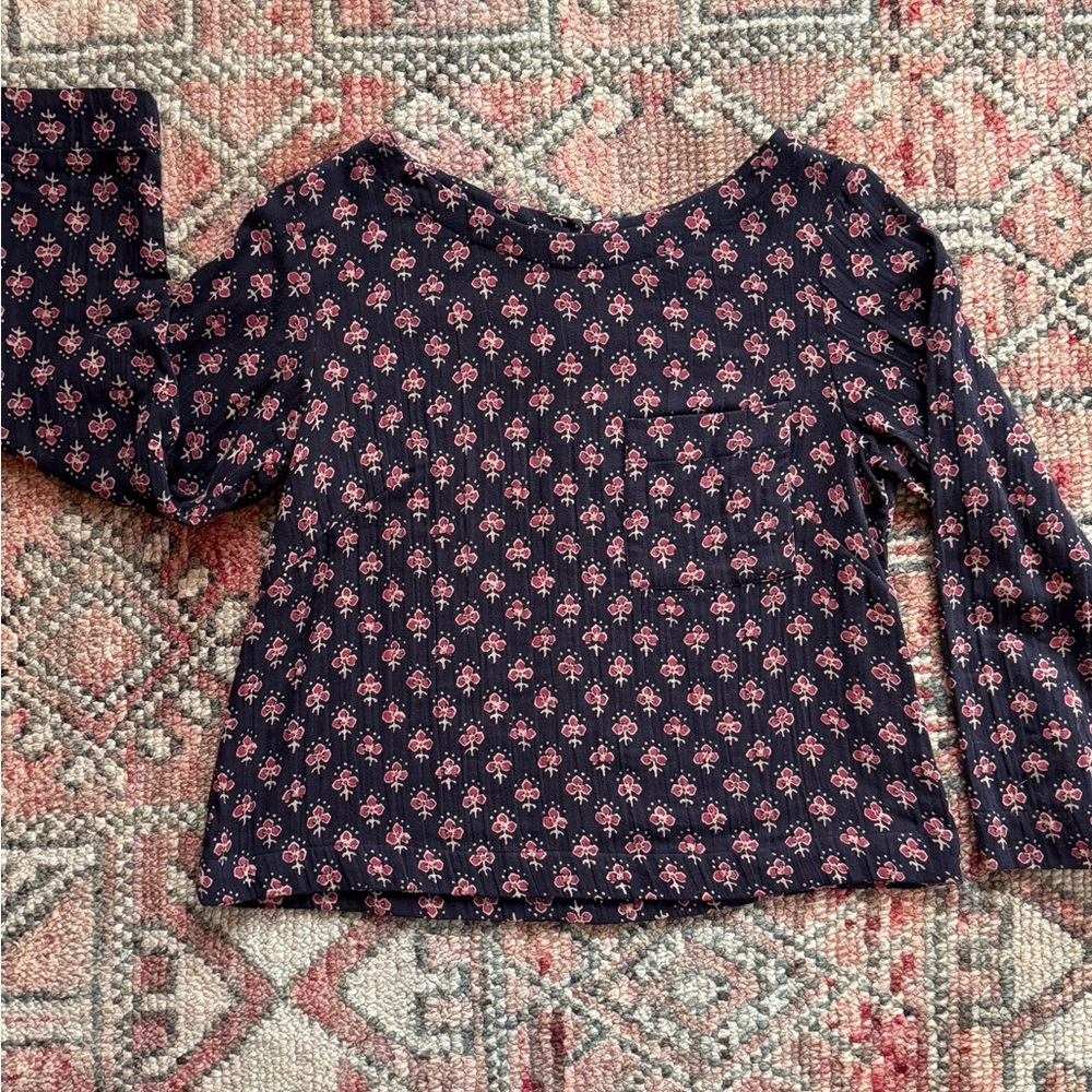 Bibico Block Print Blouse